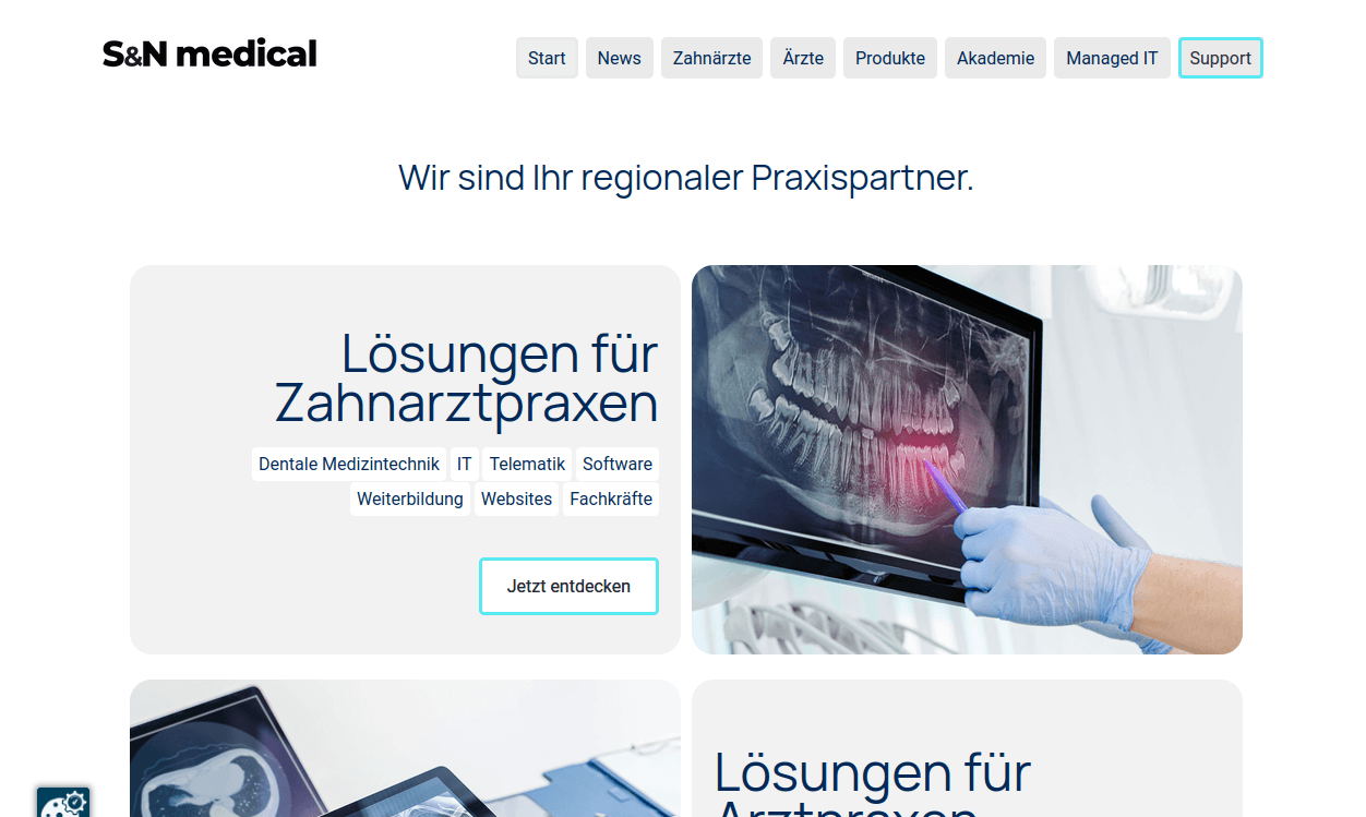 Screenshot sun-med.de